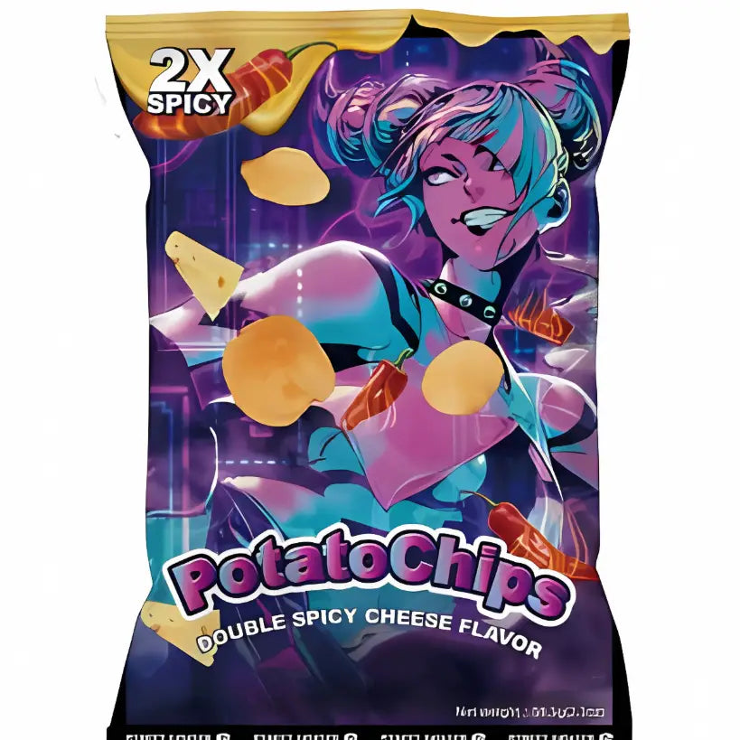 Street Fighter Potato Chips - Double Spicy Cheese (Taiwan)