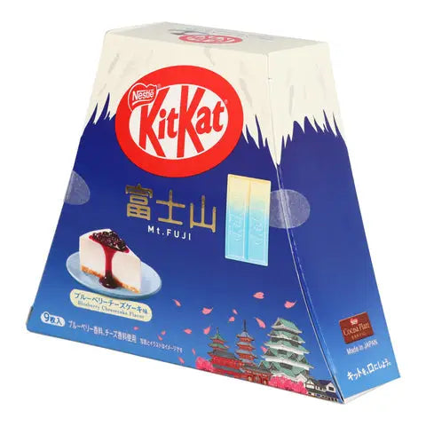 Kitkat Mt. Fuji Blueberry Cheesecake Mini Wafer Box