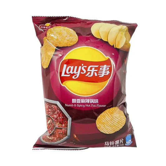 Lays Numb & Spicy Hotpot 70g (China)